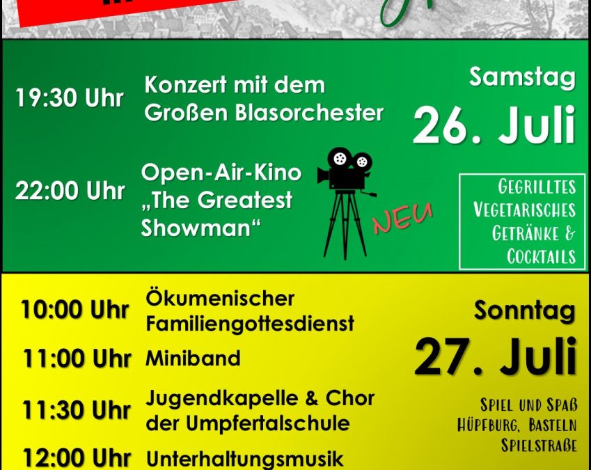 Schlossbergfest 2026
